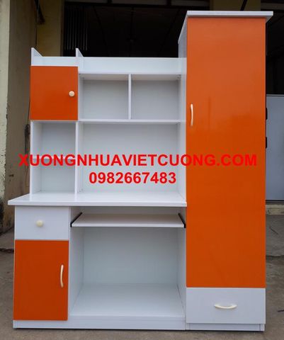  BÀN HỌC LIỀN TỦ QUẦN ÁO BHA28 