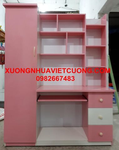  BÀN HỌC LIỀN TỦ QUẦN ÁO BHA29 