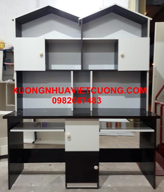 BÀN HỌC ĐÔI 1.4M LIỀN GIÁ SÁCH BHD121