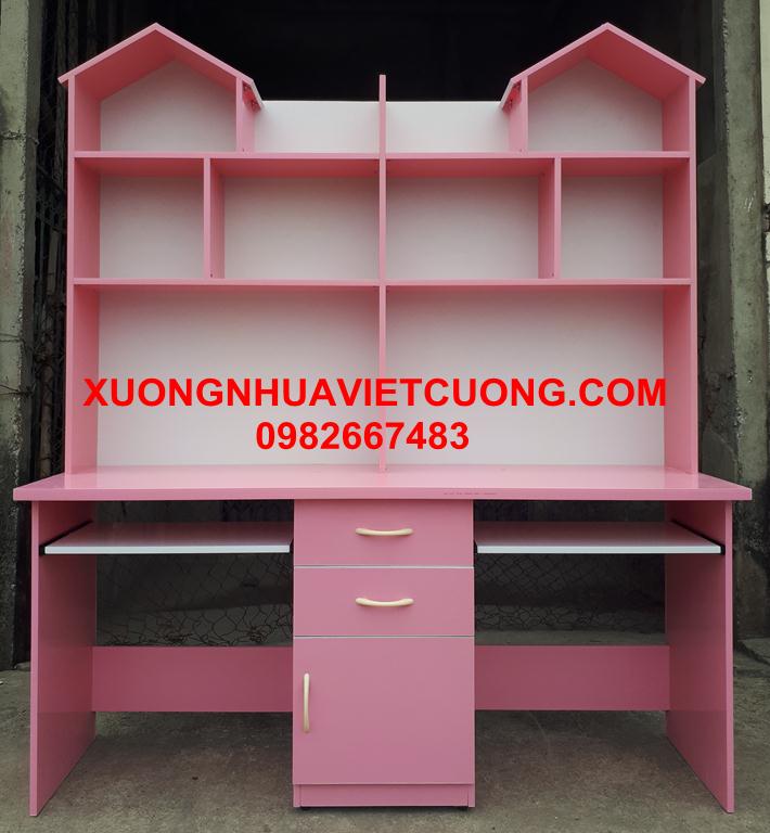 BÀN HỌC ĐÔI 1.6M LIỀN GIÁ SÁCH BHD120