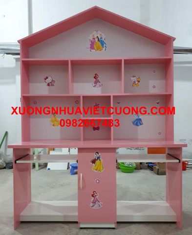  BÀN HỌC ĐÔI 1.4M LIỀN GIÁ SÁCH BHD117 