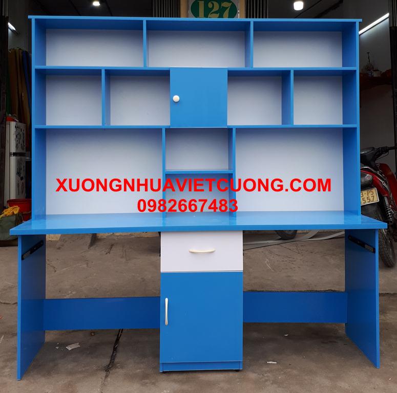 BÀN HỌC ĐÔI 1.6M LIỀN GIÁ SÁCH BHD116