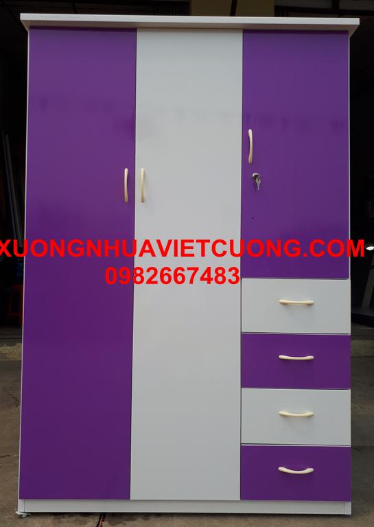 TỦ NHỰA ĐÀI LOAN 3 BUỒNG 3D TA3014