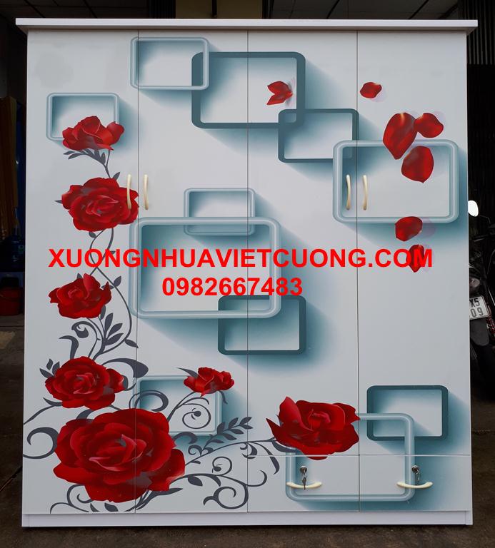 TỦ NHỰA ĐÀI LOAN 4 BUỒNG TA4019