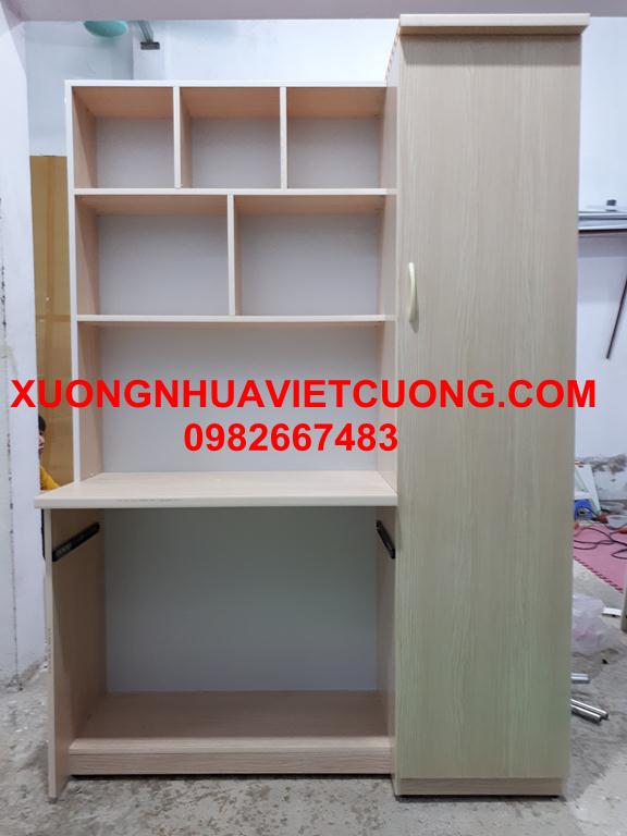 BÀN HỌC LIỀN TỦ QUẦN ÁO BHA21