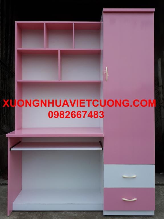 BÀN HỌC LIỀN TỦ QUẦN ÁO BHA20