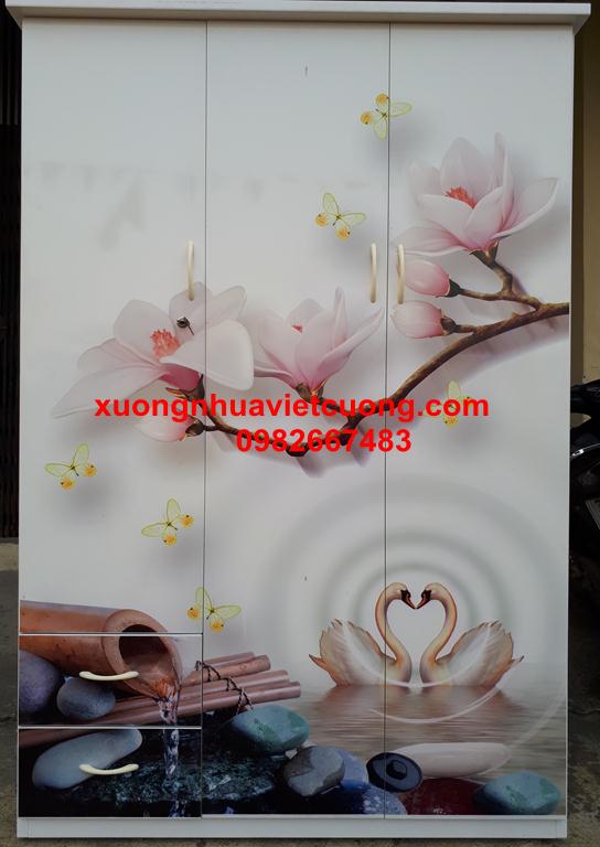 TỦ QUẦN ÁO NHỰA 3 BUỒNG TA3024