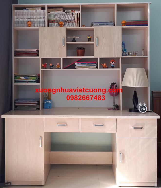 BÀN HỌC ĐÔI 1,6M NHỰA ĐÀI LOAN BHD128