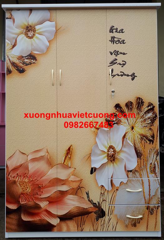 TỦ NHỰA ĐÀI LOAN 3 BUỒNG TA3036