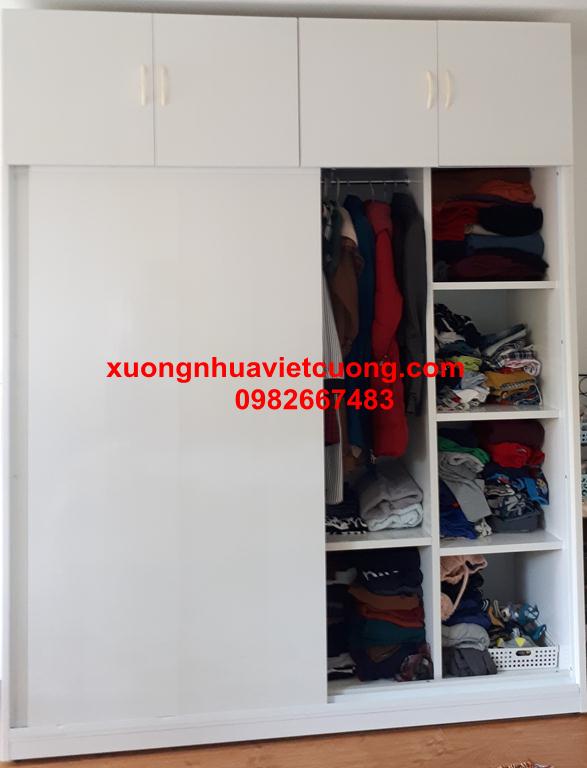 TỦ NHỰA ĐÀI LOAN CÁNH LÙA TCL38