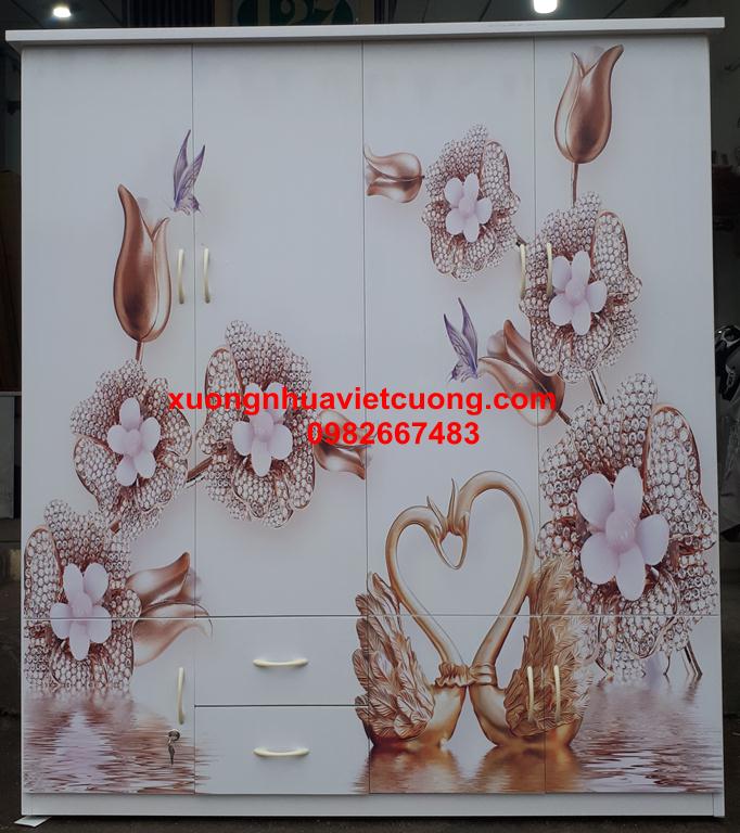 TỦ NHỰA ĐÀI LOAN 4 BUỒNG TA4075