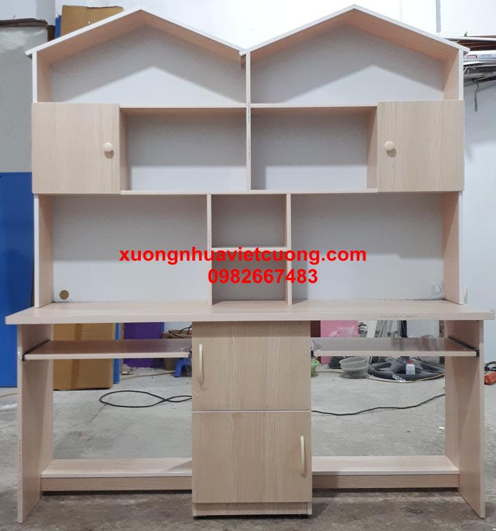 BÀN HỌC ĐÔI 1,6M NHỰA ĐÀI LOAN BHD135