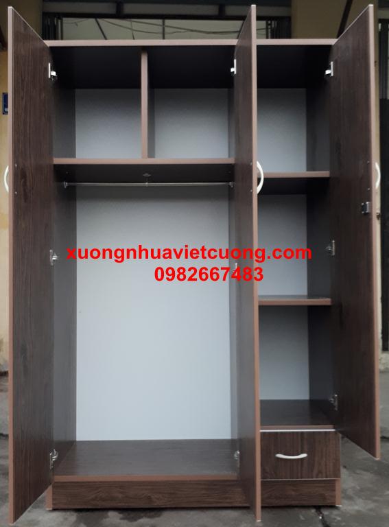 TỦ NHỰA ĐÀI LOAN 3 BUỒNG TA3060