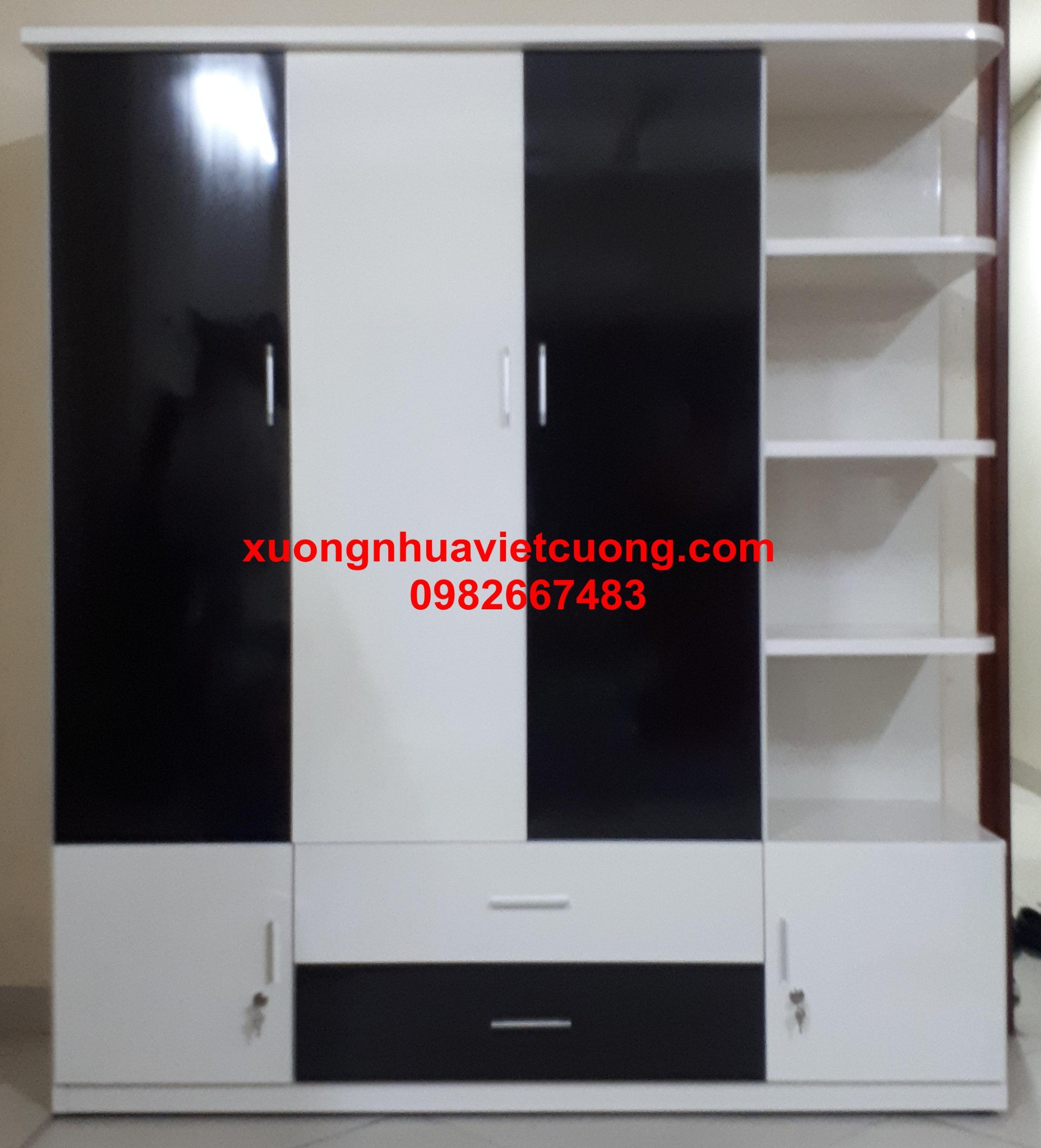 TỦ NHỰA ĐÀI LOAN 4 BUỒNG TA4082