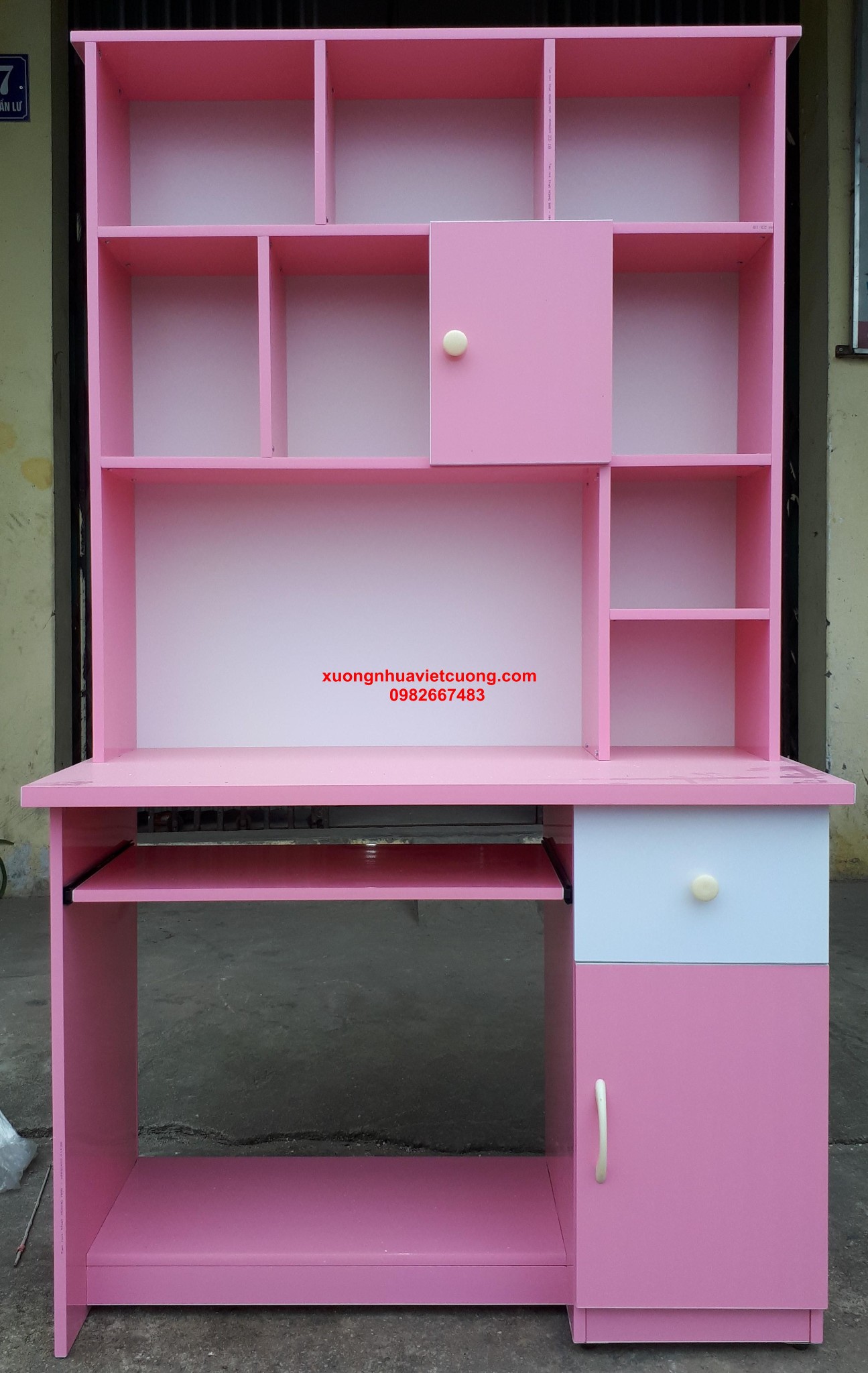 BÀN HỌC SINH LIỀN GIÁ SÁCH BH158