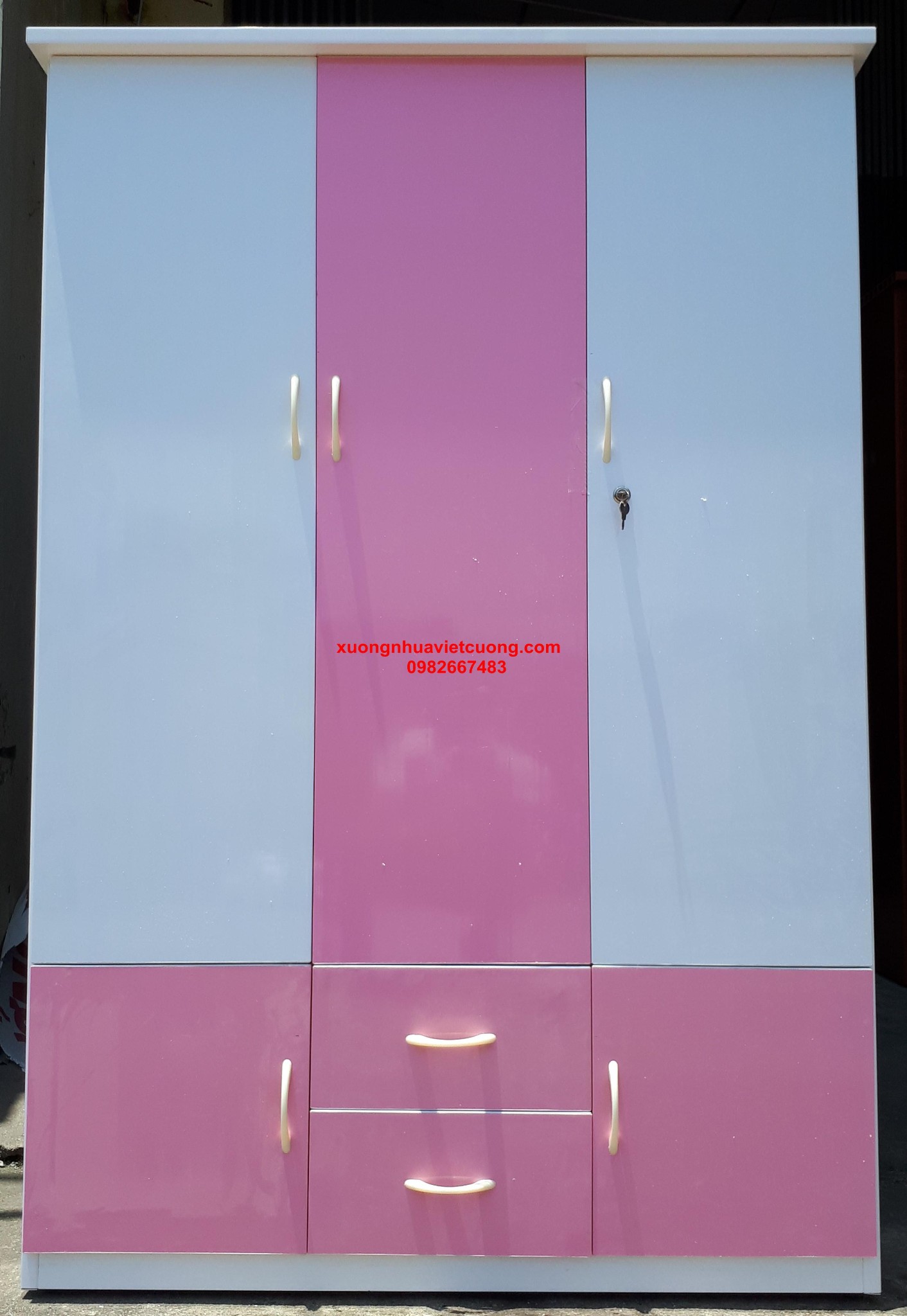 TỦ NHỰA ĐÀI LOAN 3 BUỒNG TA3066