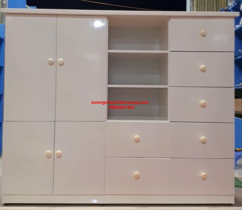  TỦ NHỰA ĐÀI LOAN CHO BÉ TB166 