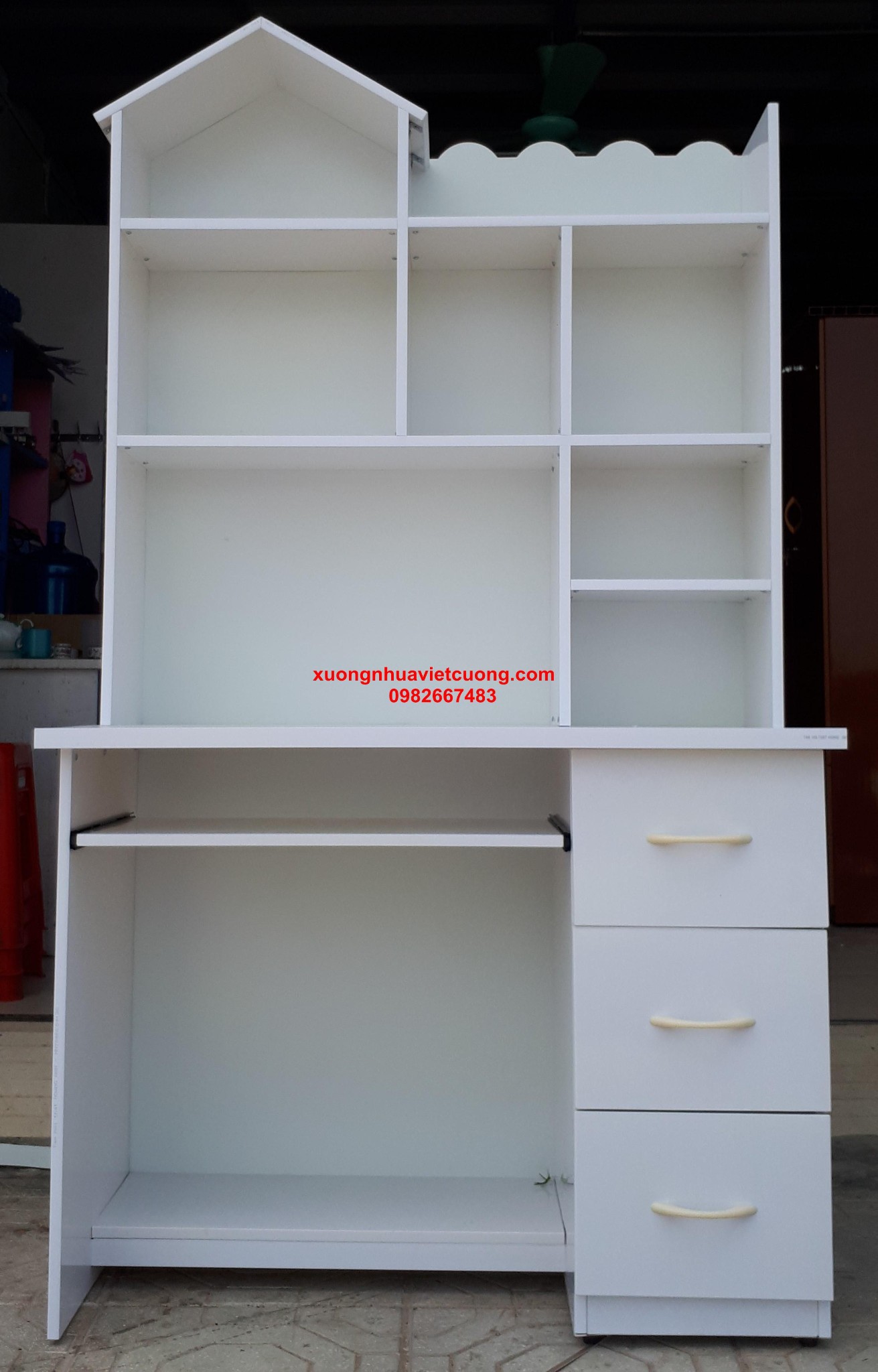 BÀN HỌC SINH NHỰA LIỀN GIÁ SÁCH BH155