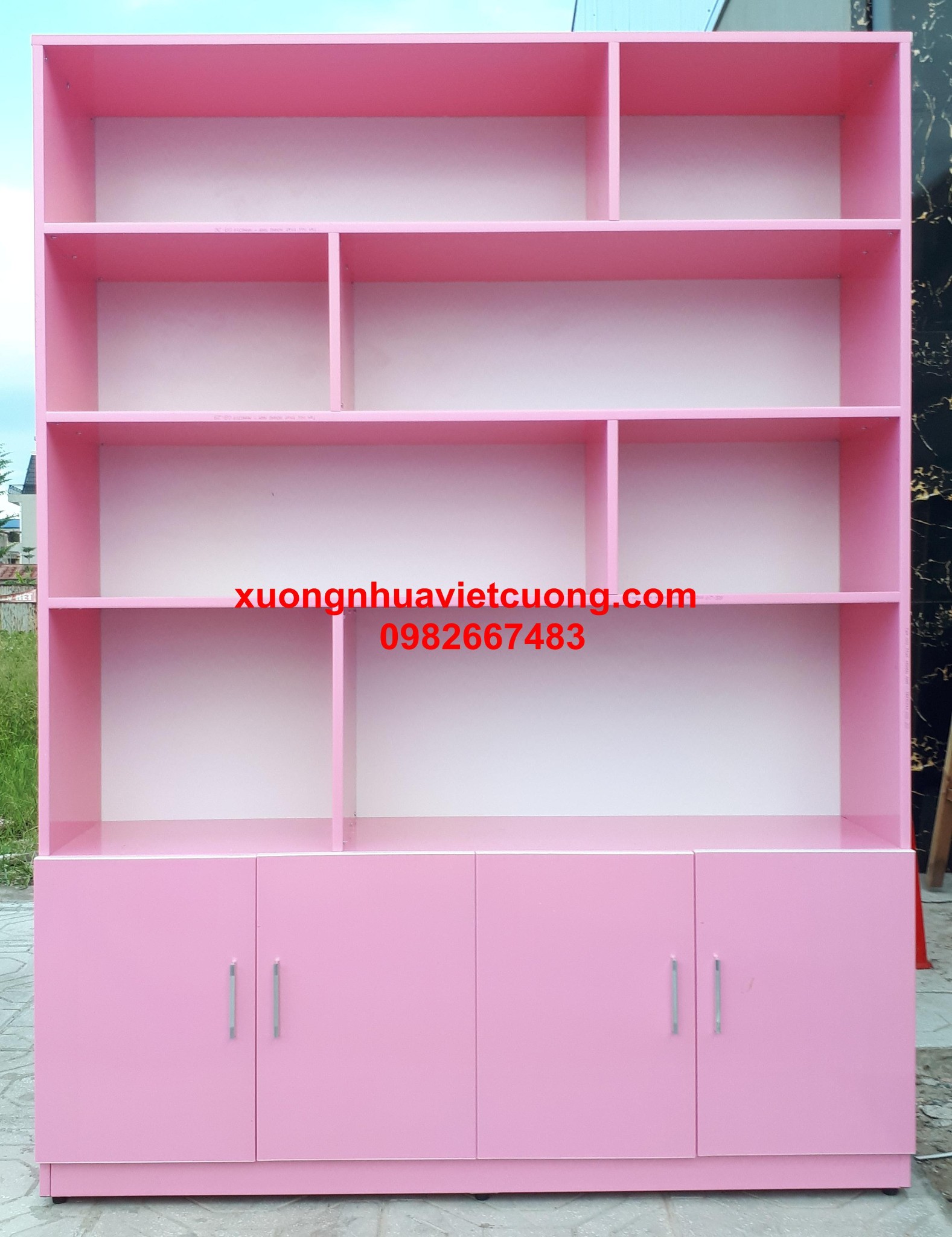 KỆ SÁCH NHỰA ĐÀI LOAN KS52