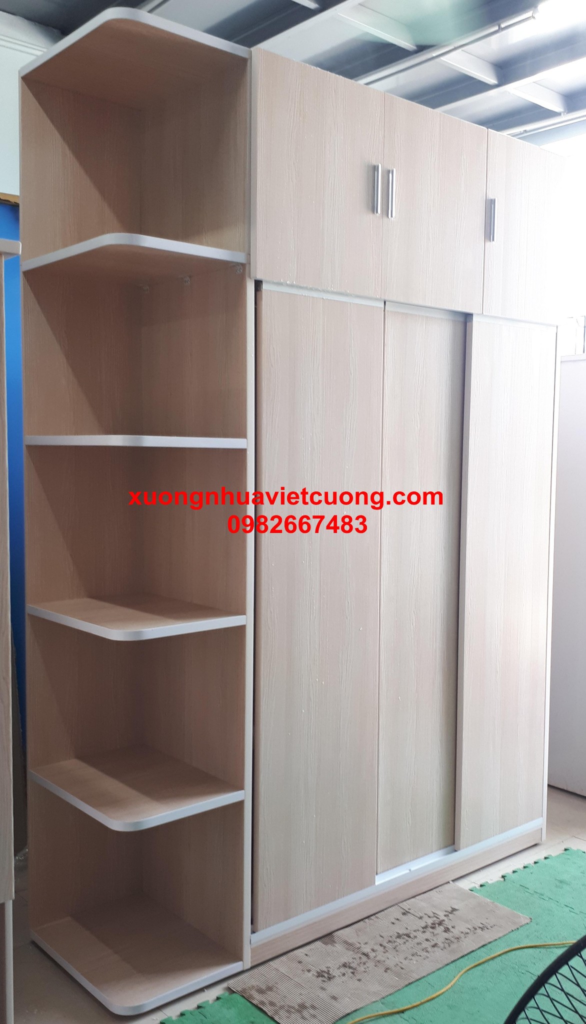 TỦ NHỰA ĐÀI LOAN CÁNH LÙA TCL60