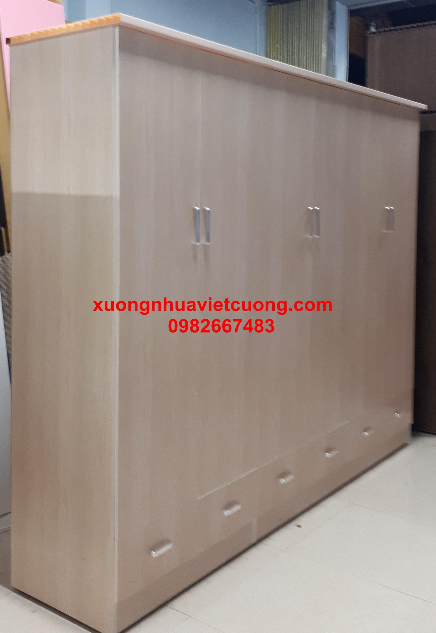 TỦ NHỰA ĐÀI LOAN 6 BUỒNG TA620