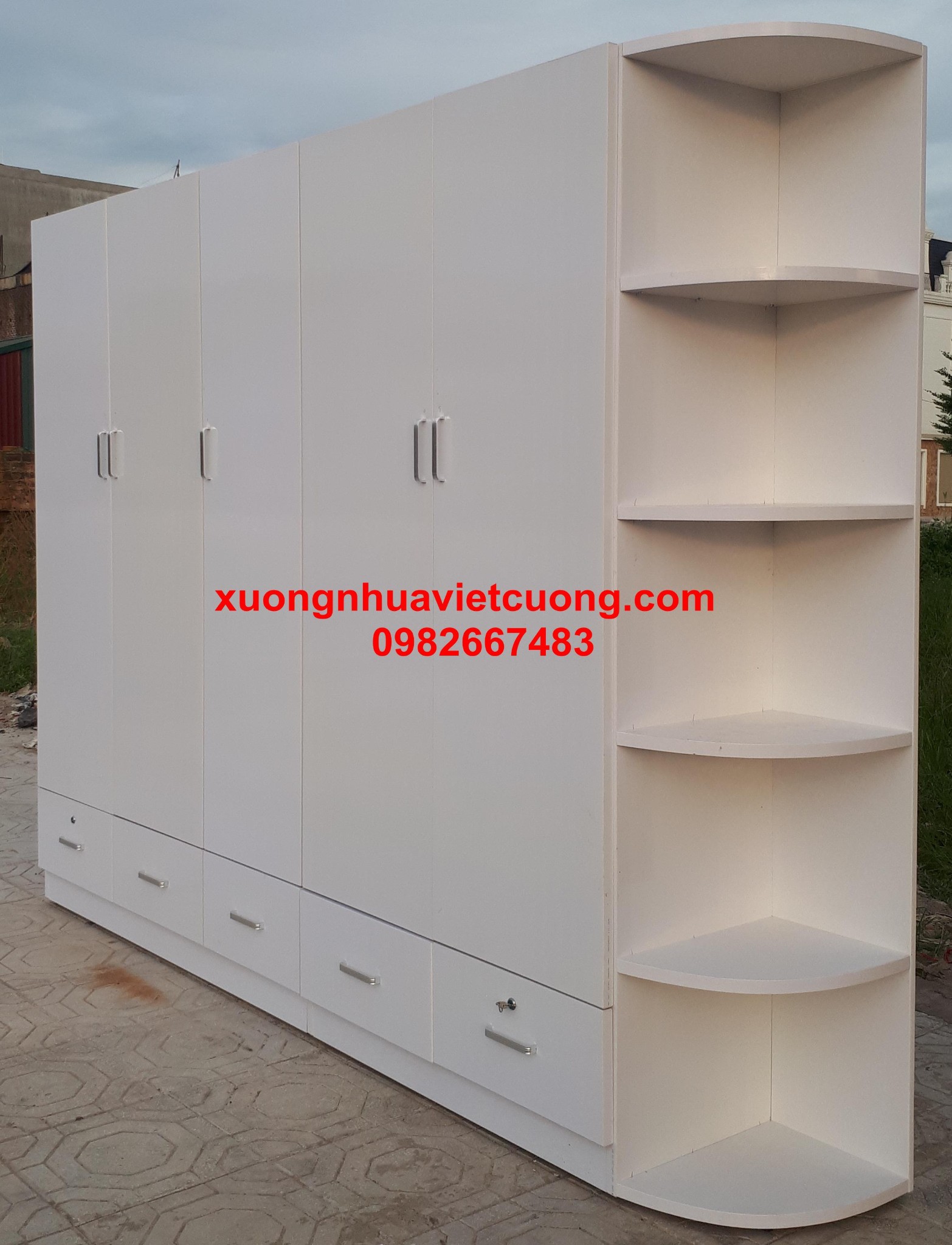 TỦ NHỰA ĐÀI LOAN 5 BUỒNG TA561