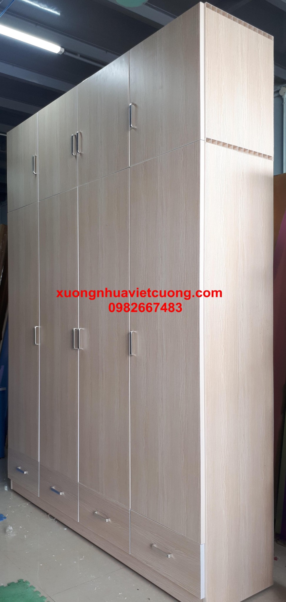 TỦ NHỰA ĐÀI LOAN 4 BUỒNG TA4091