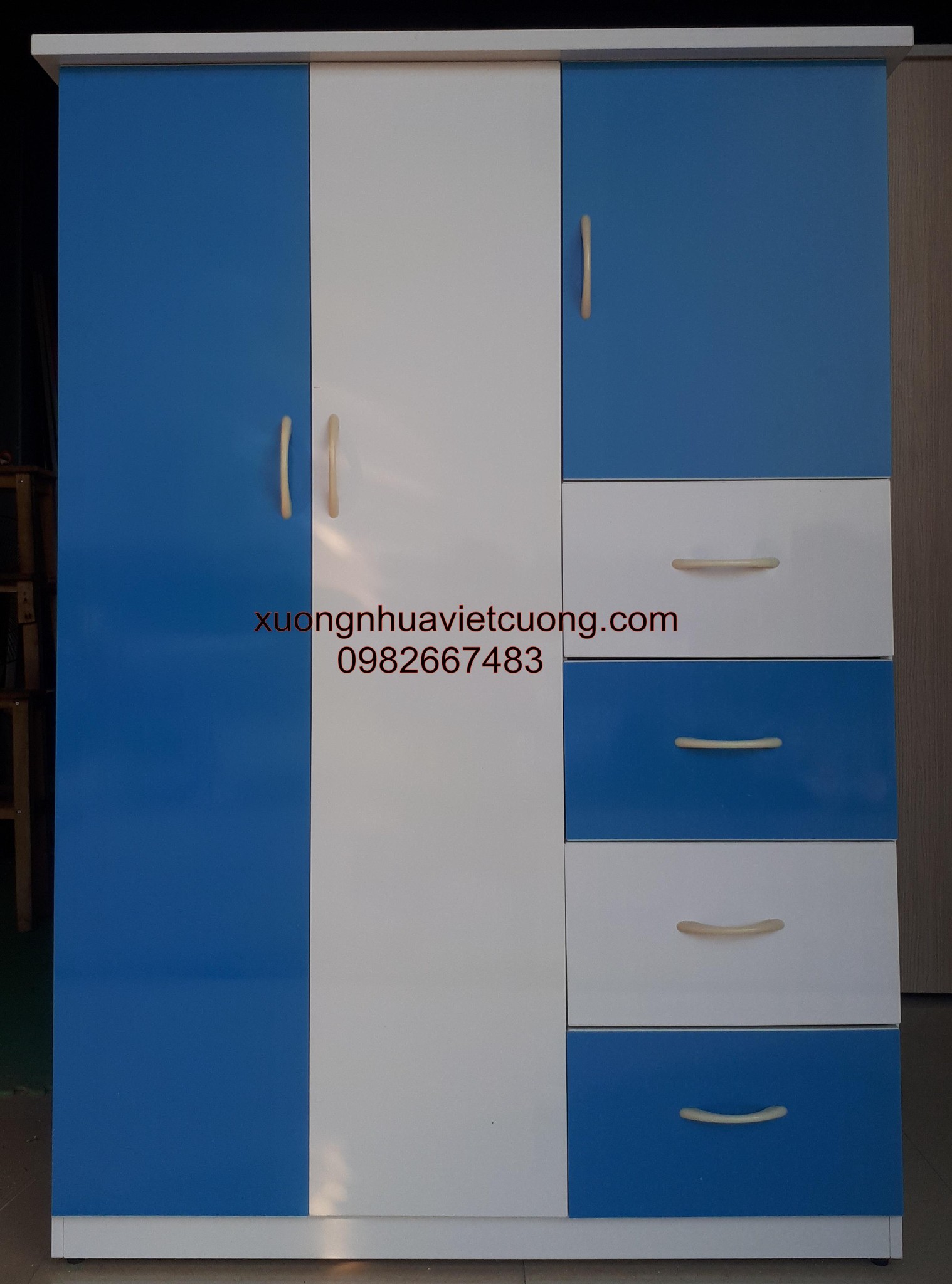 TỦ NHỰA ĐÀI LOAN 3 BUỒNG TA3078