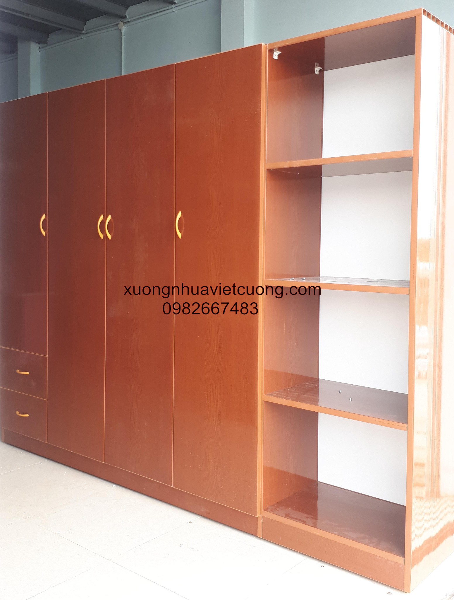 TỦ NHỰA ĐÀI LOAN 5 BUỒNG TA573