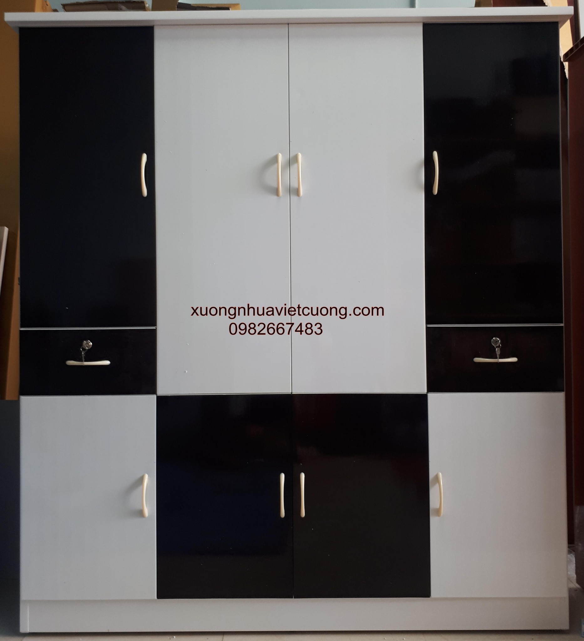 TỦ NHỰA ĐÀI LOAN 4 BUỒNG TA4095