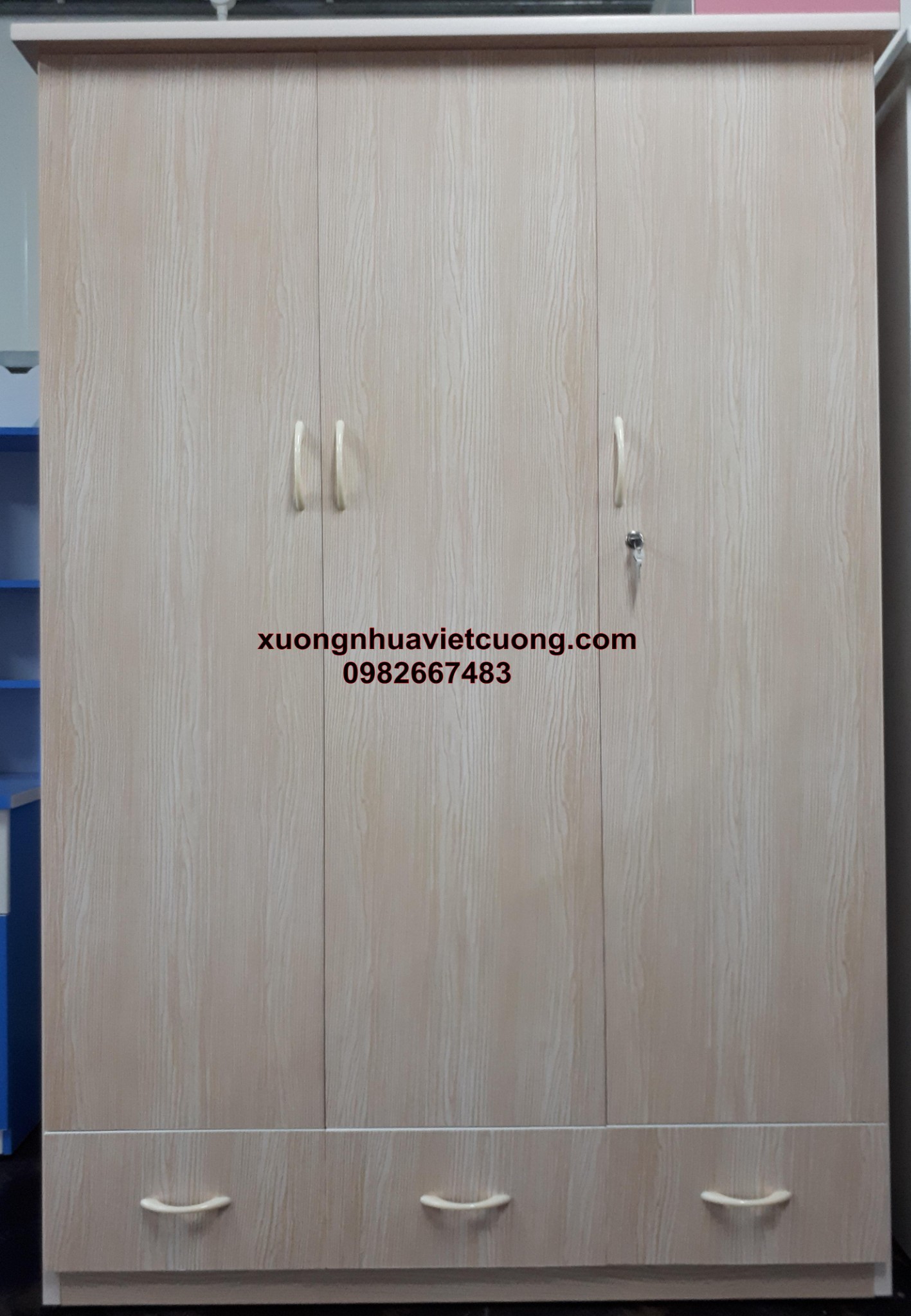 TỦ NHỰA ĐÀI LOAN 3 BUỒNG TA3083