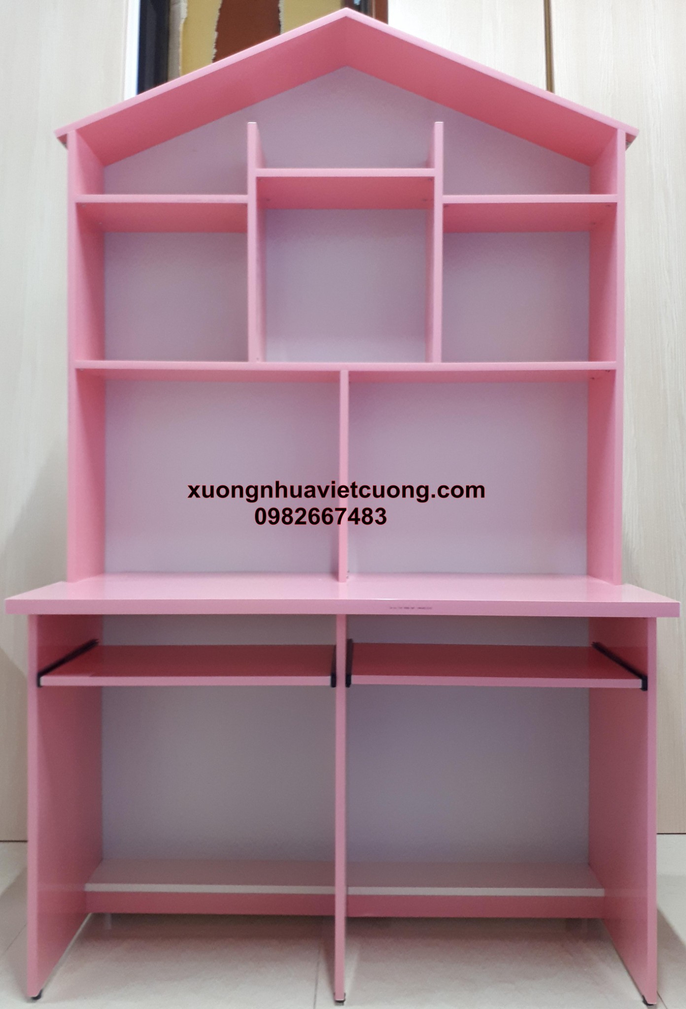 BÀN HỌC SINH LIỀN GIÁ SÁCH BH160