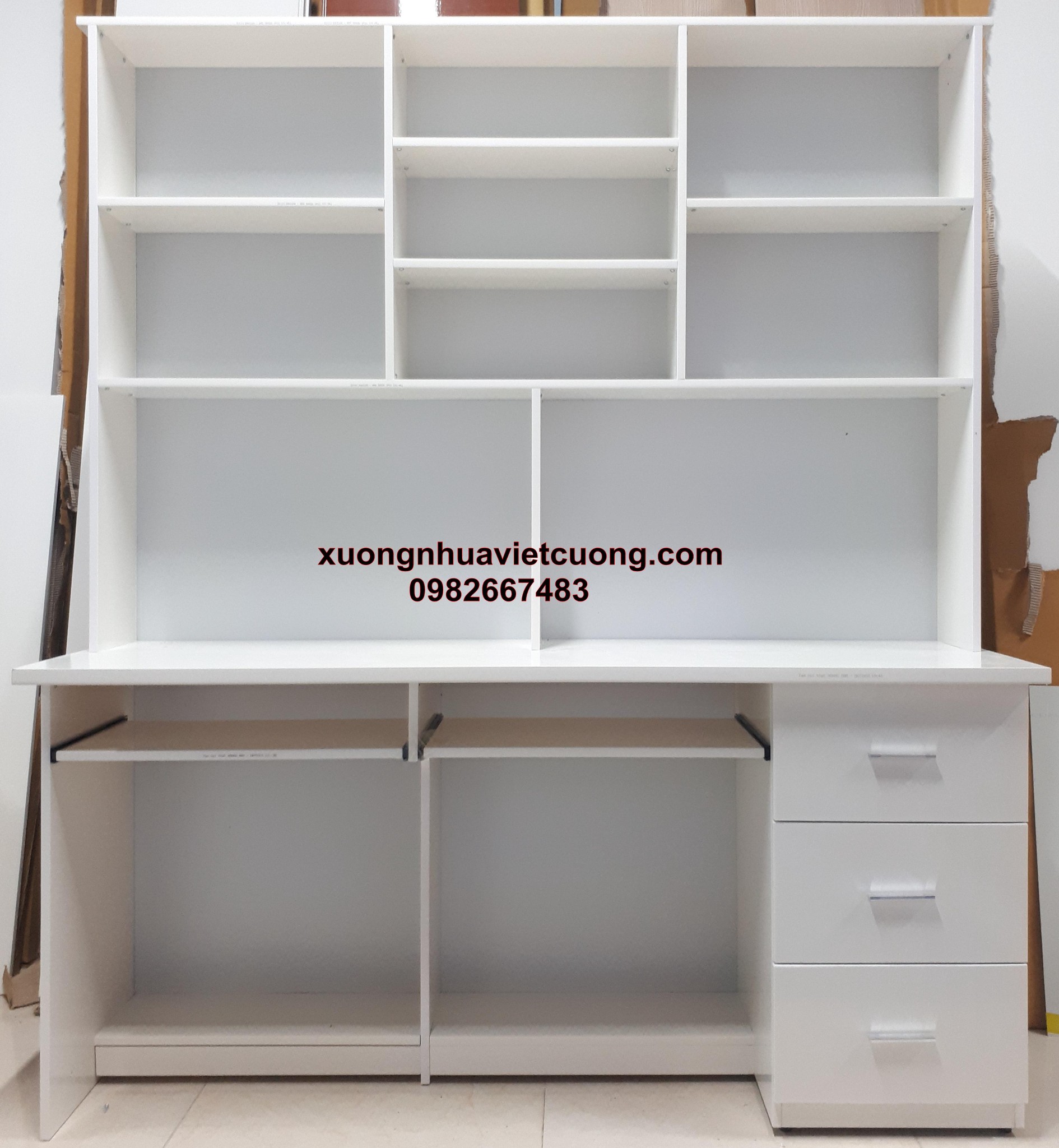 BÀN HỌC SINH LIỀN GIÁ SÁCH BH164