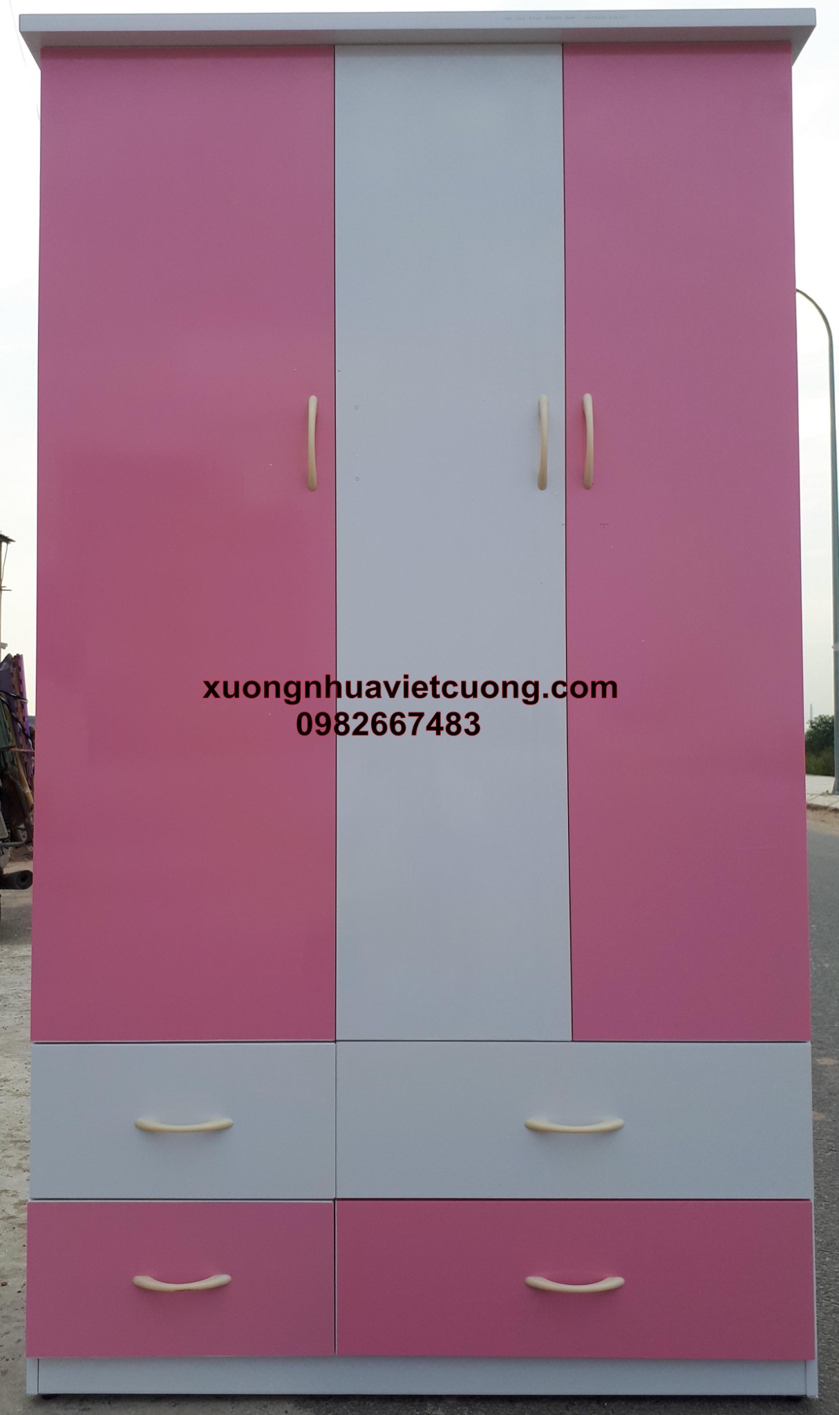 TỦ NHỰA ĐÀI LOAN 3 BUỒNG TA3082