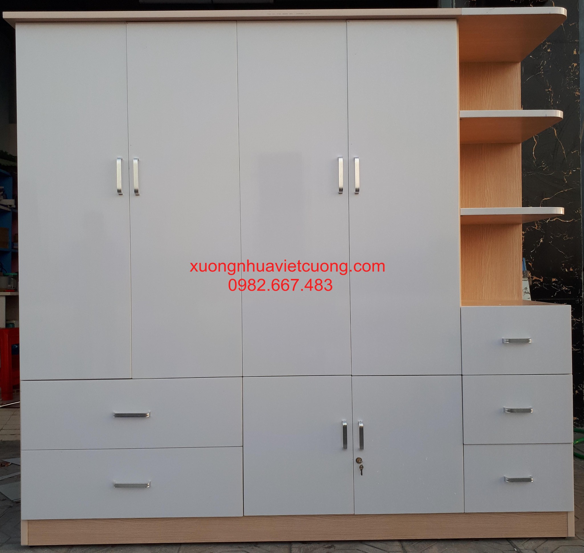 TỦ NHỰA ĐÀI LOAN 5 BUỒNG TA581