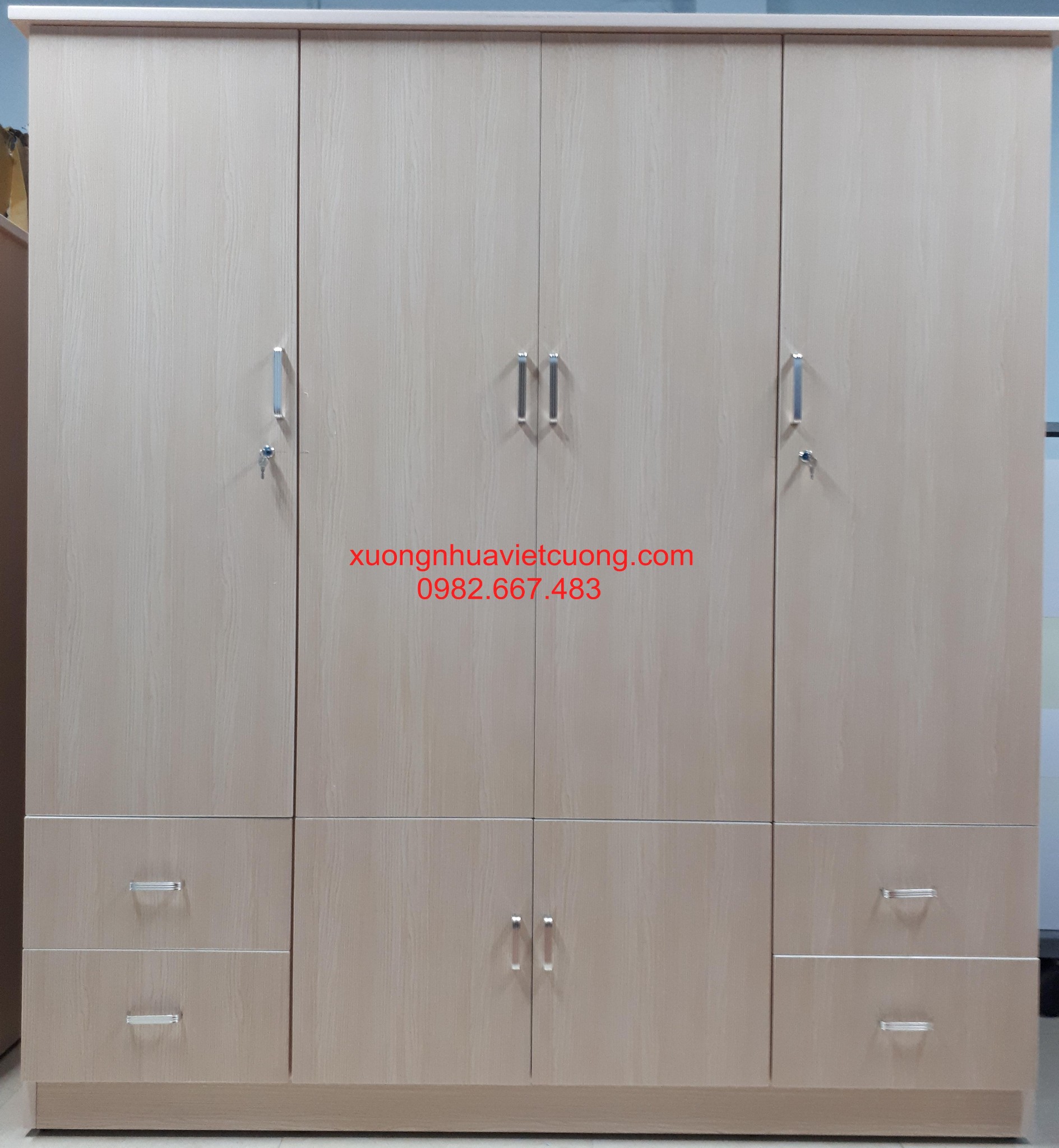 TỦ NHỰA ĐÀI LOAN 4 BUỒNG TA4113