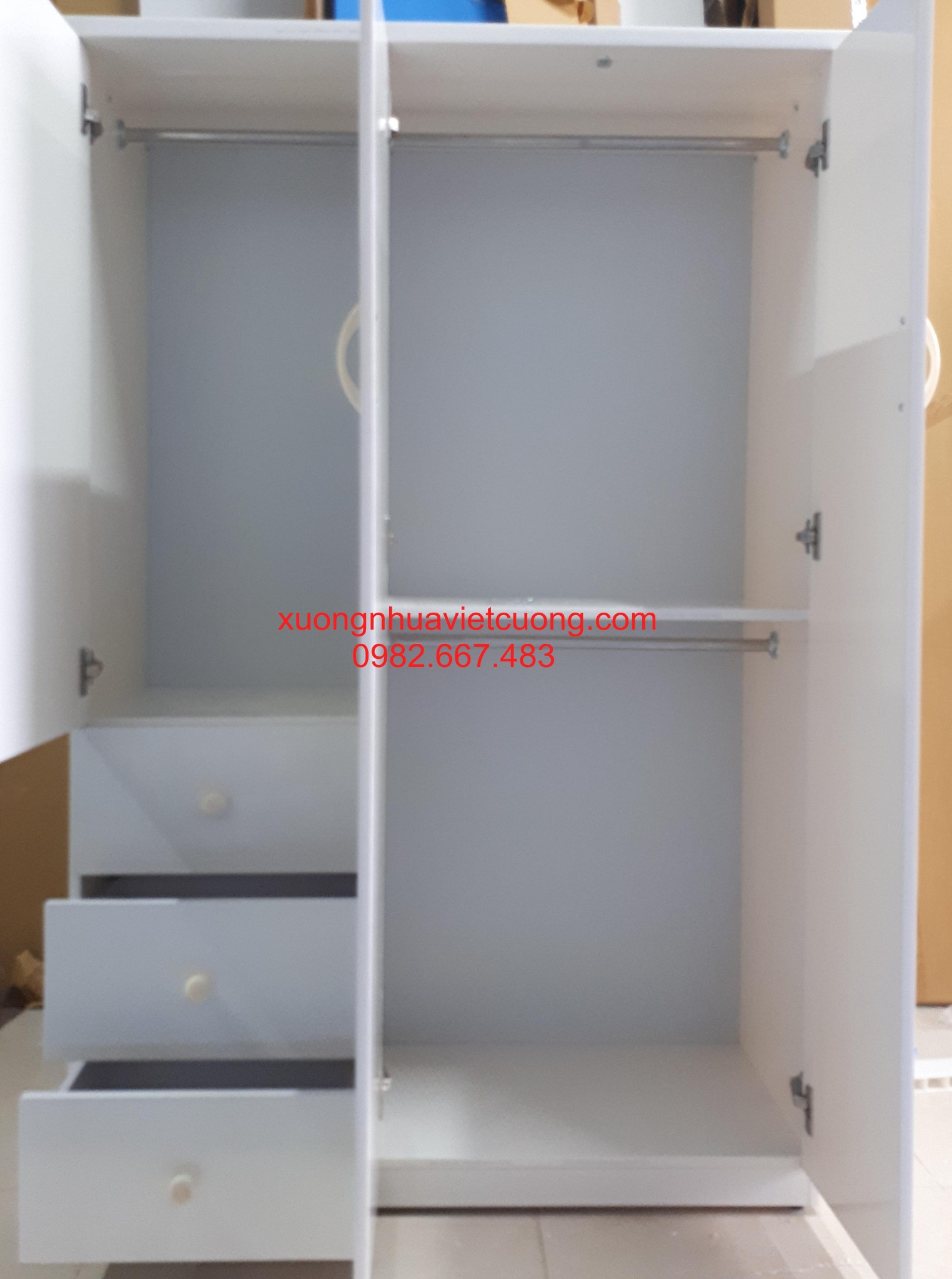 TỦ NHỰA ĐÀI LOAN 3 BUỒNG TA3092