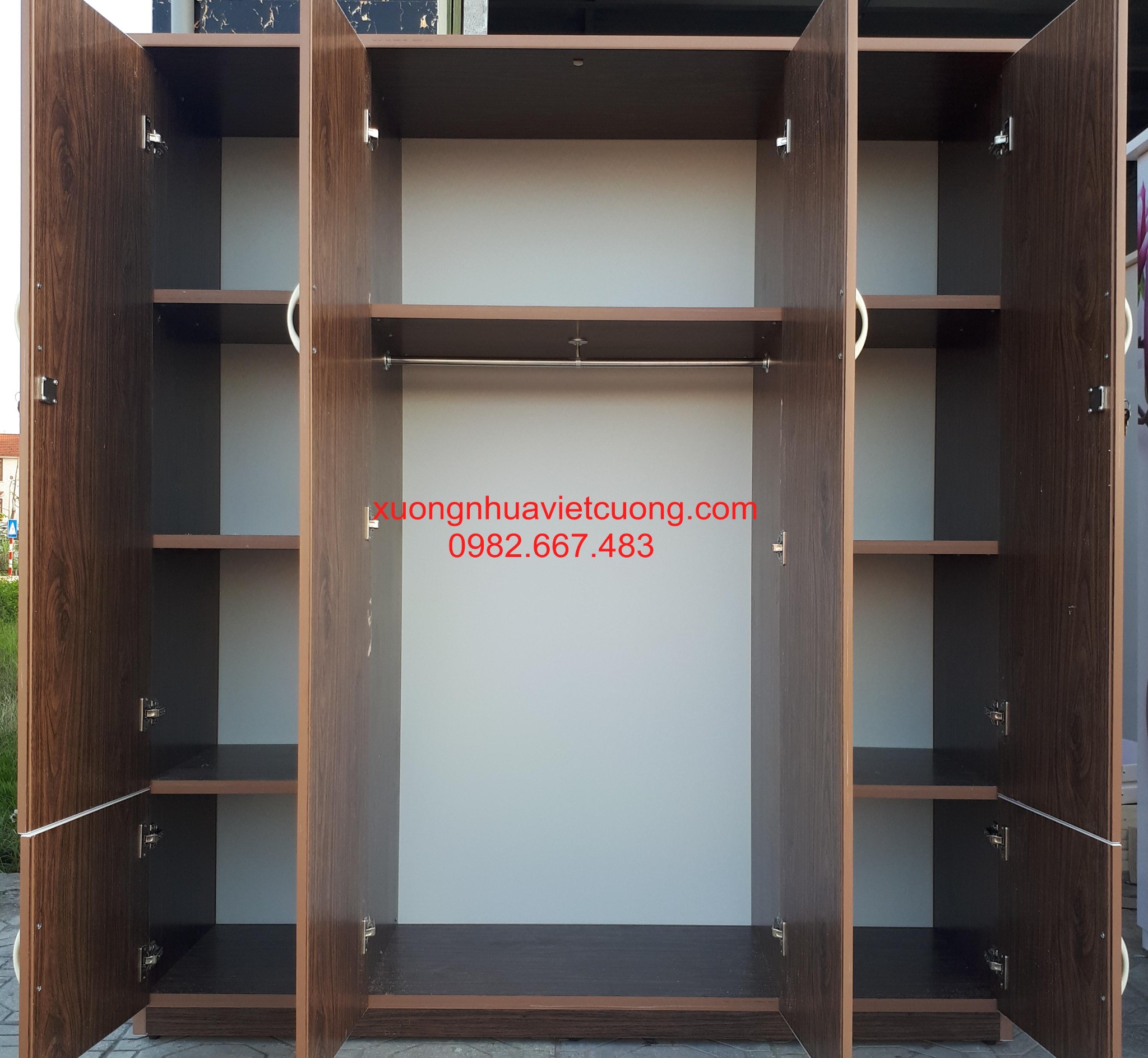 TỦ NHỰA ĐÀI LOAN 4 BUỒNG TA4124