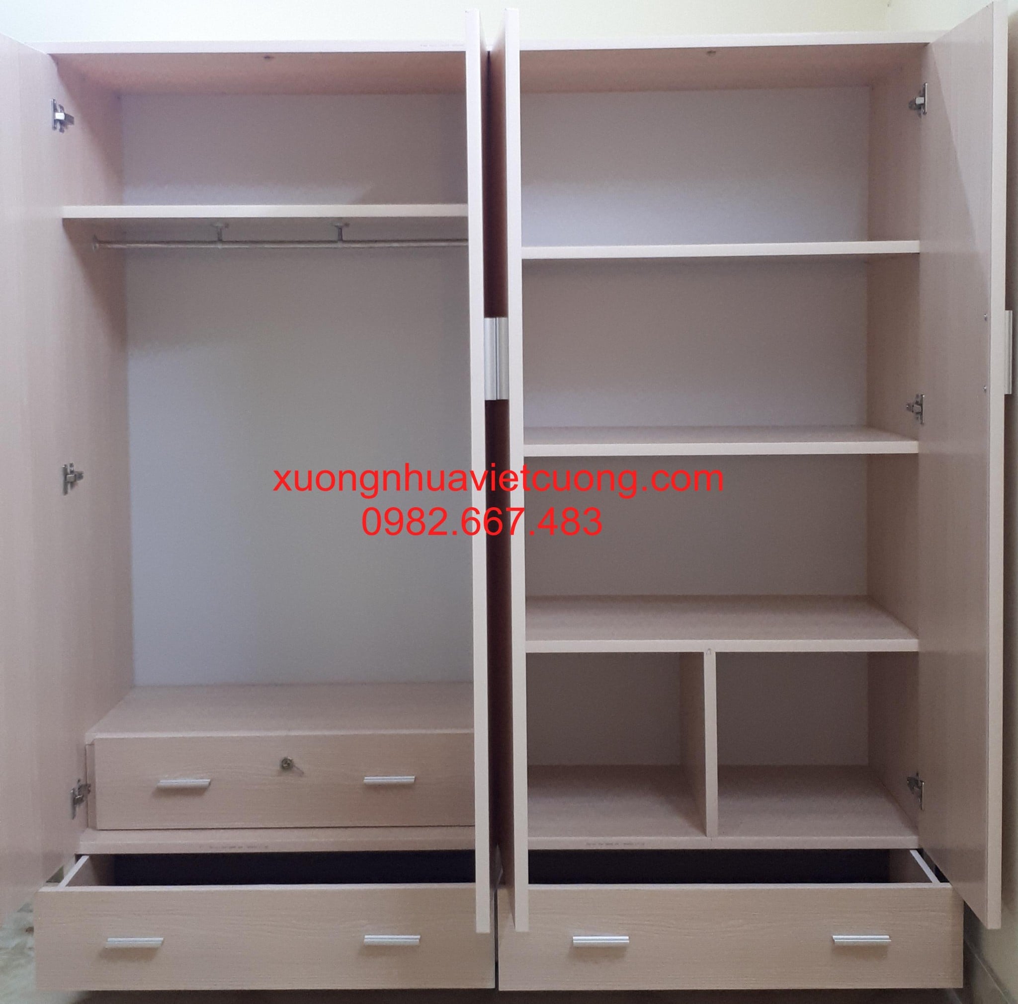 TỦ NHỰA ĐÀI LOAN 4 BUỒNG TA4122