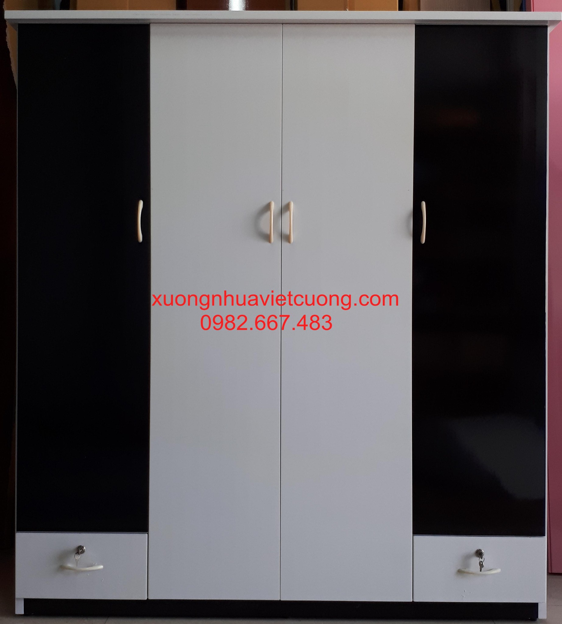 TỦ NHỰA ĐÀI LOAN 4 BUỒNG TA4120