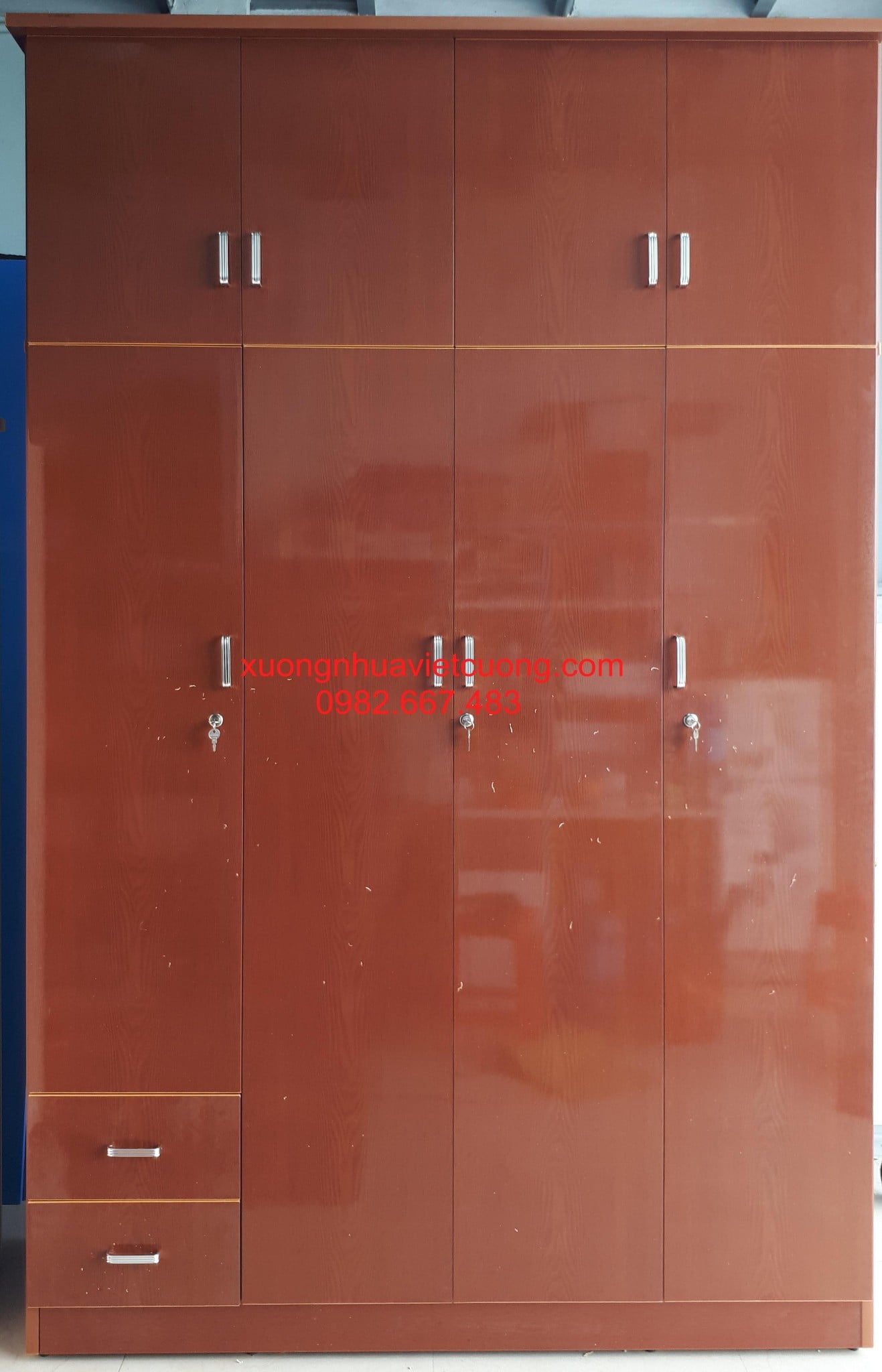 TỦ NHỰA ĐÀI LOAN 4 BUỒNG TA4119