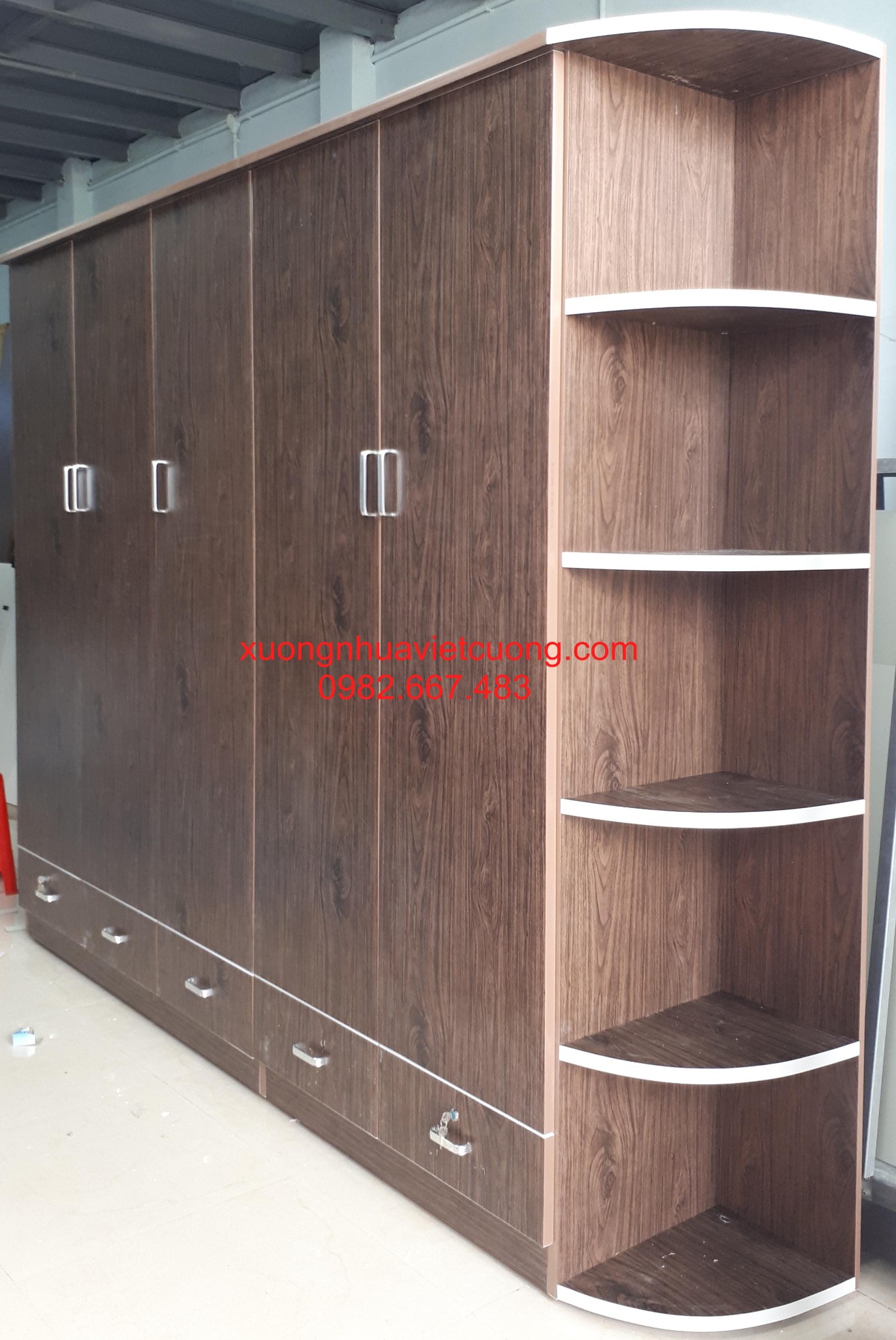 TỦ NHỰA ĐÀI LOAN 6 BUỒNG TA642