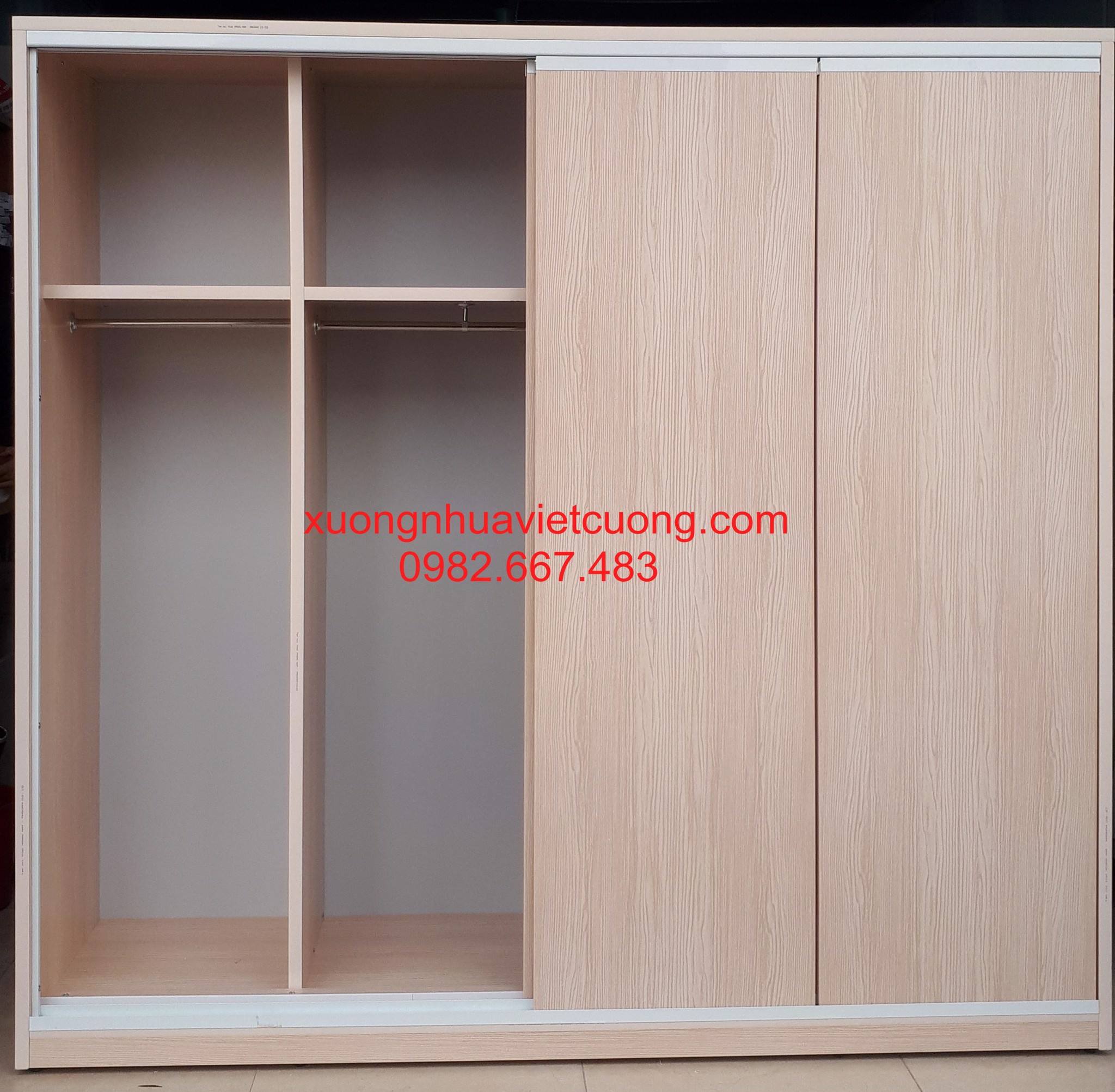 TỦ NHỰA ĐÀI LOAN CÁNH LÙA TCL68