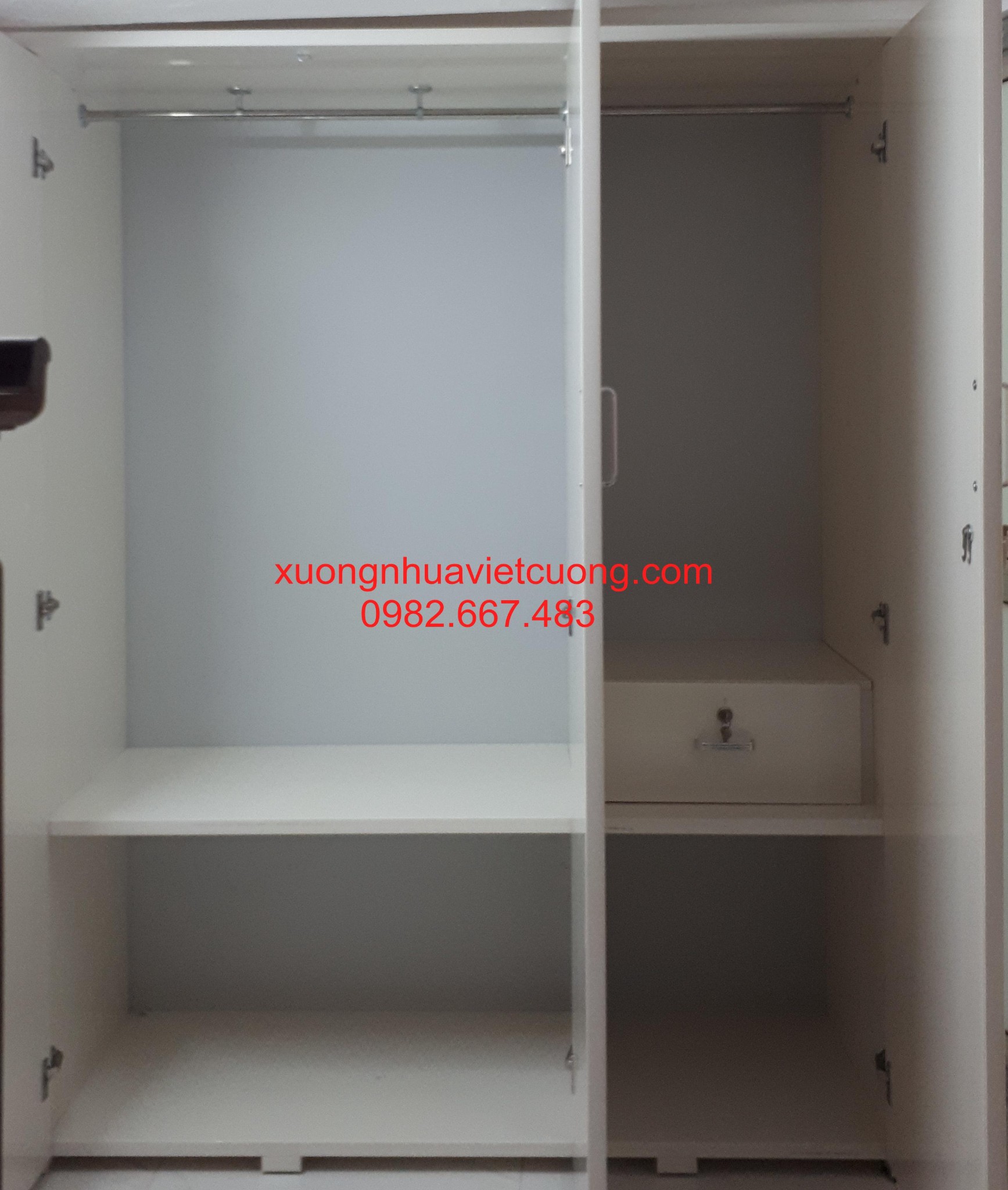 TỦ NHỰA ĐÀI LOAN 3 BUỒNG TA3087