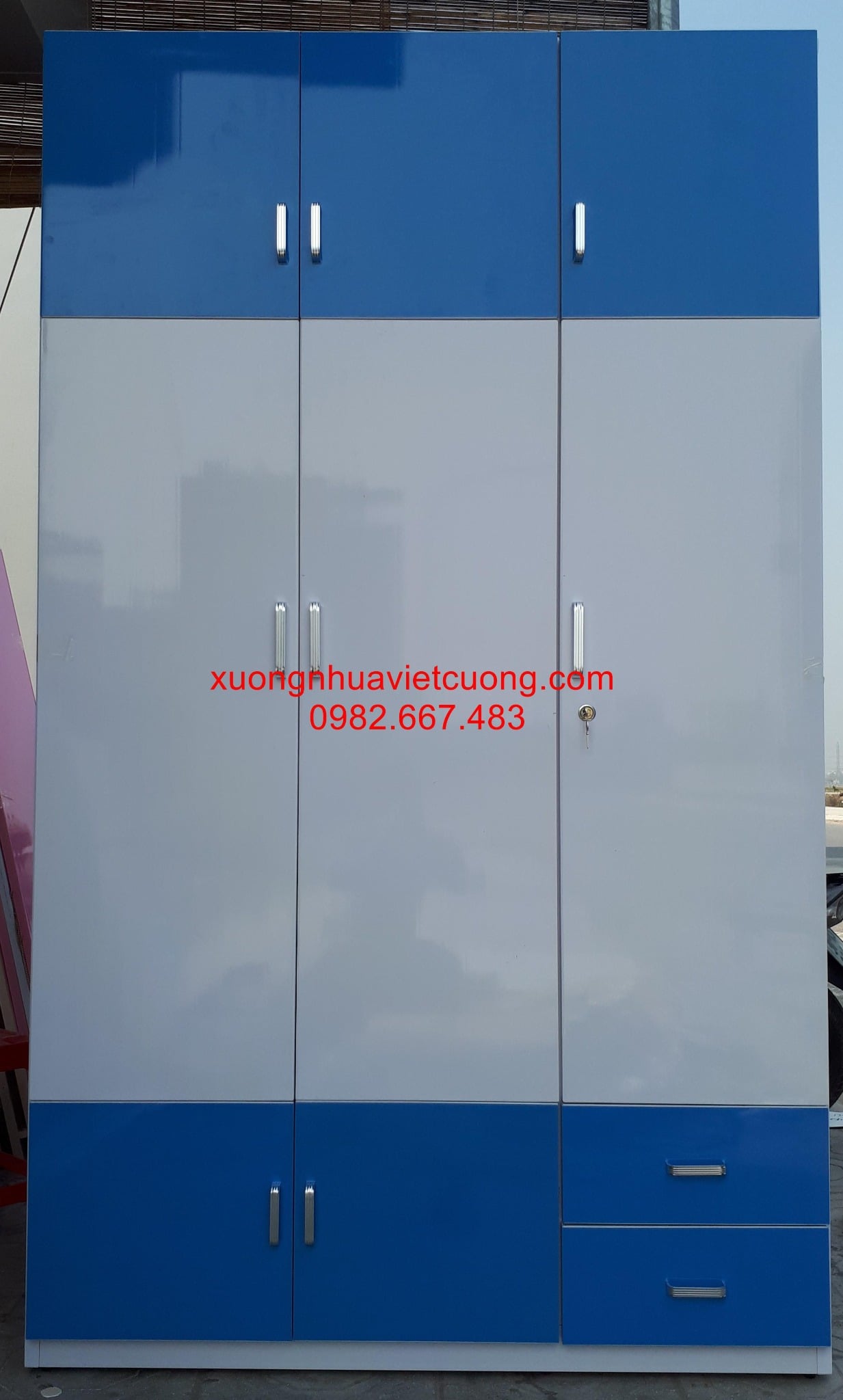 TỦ NHỰA ĐÀI LOAN 3 BUỒNG TA3110