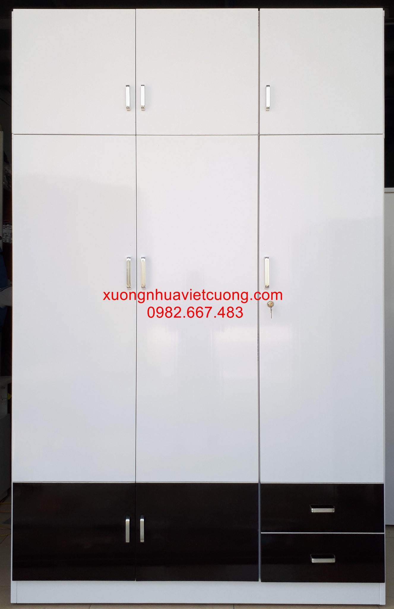 TỦ NHỰA ĐỰNG QUẦN ÁO 3 BUỒNG TA3109