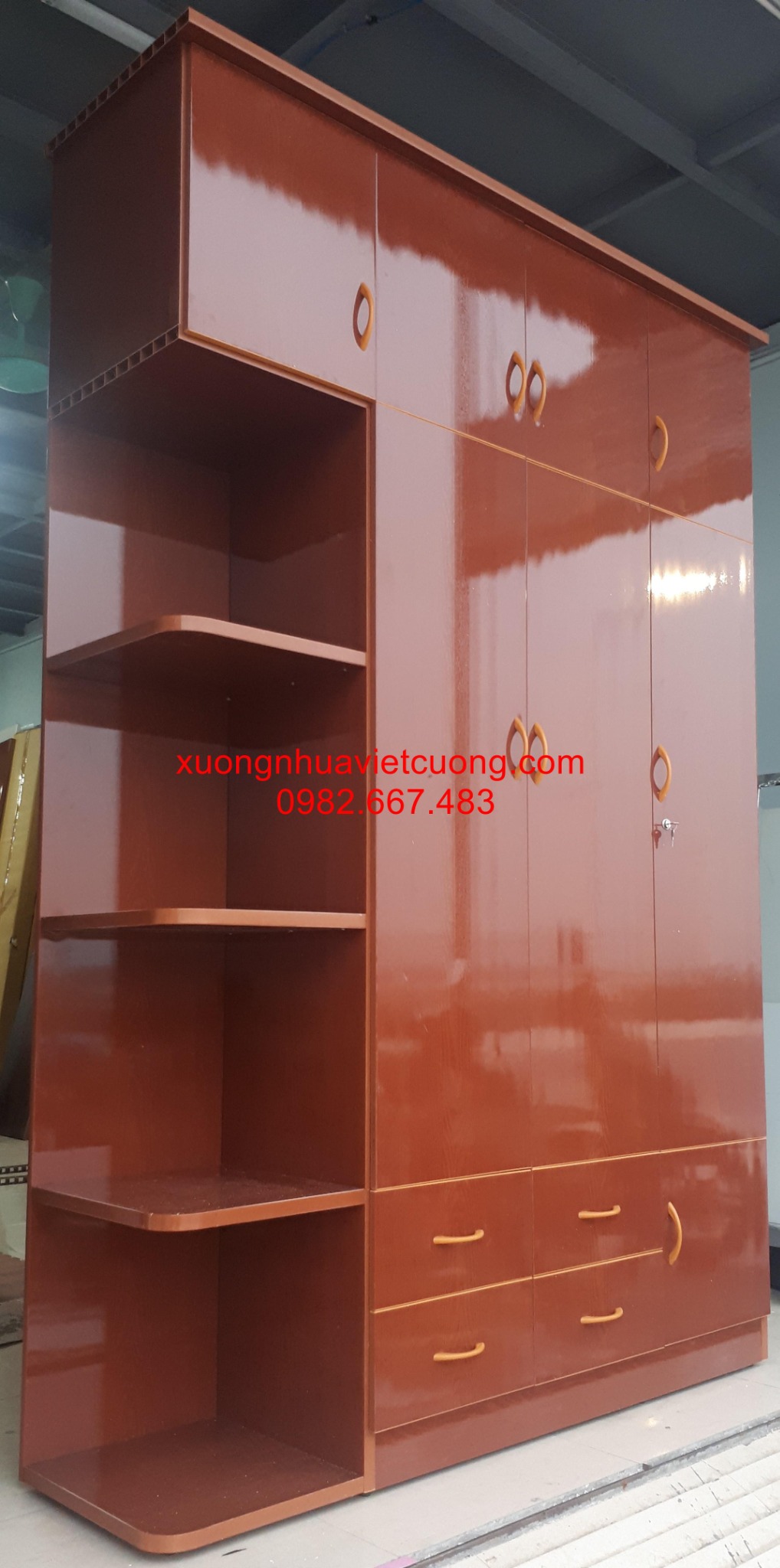 TỦ NHỰA ĐÀI LOAN 4 BUỒNG TA4141