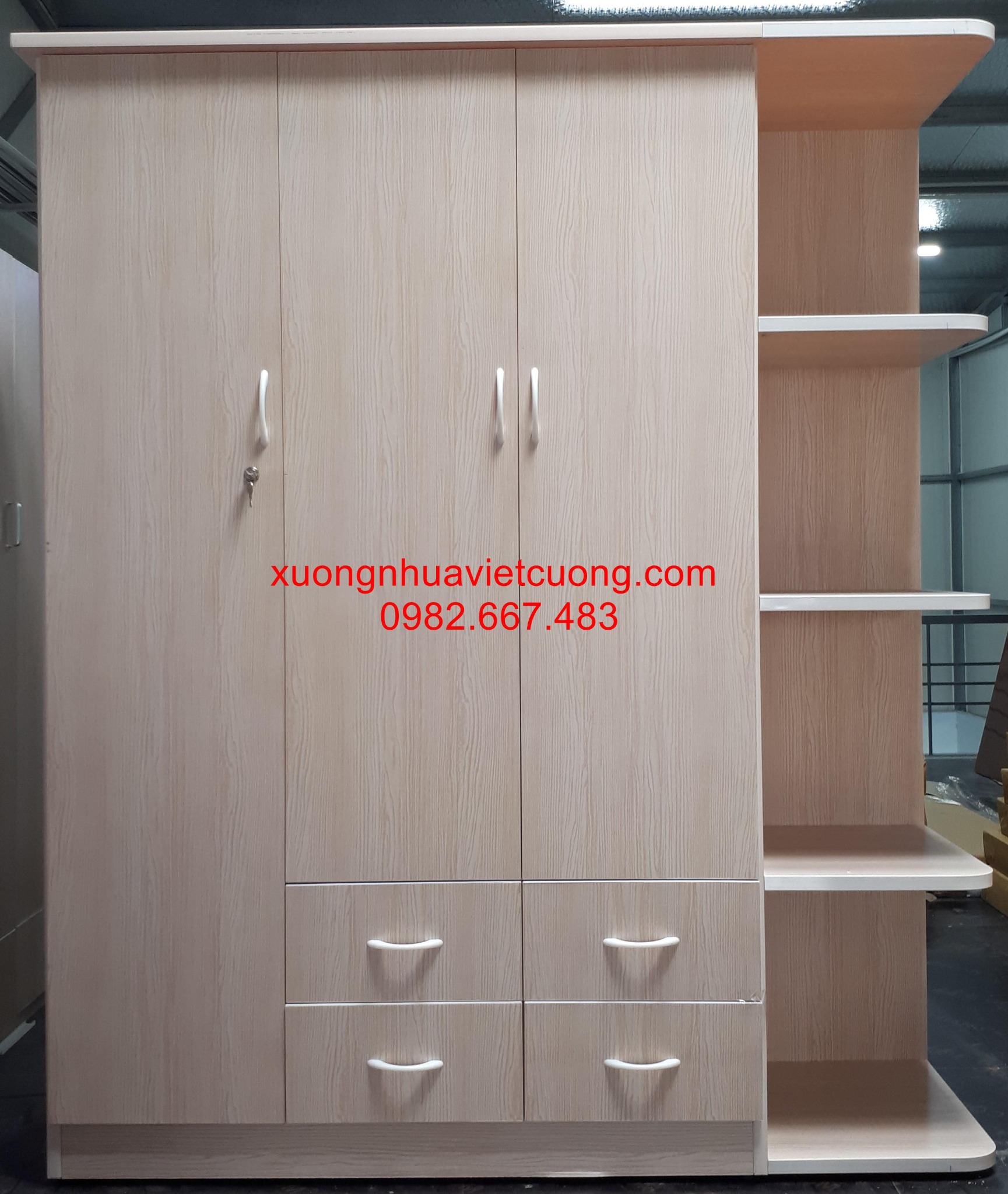 TỦ NHỰA ĐÀI LOAN 4 BUỒNG TA471