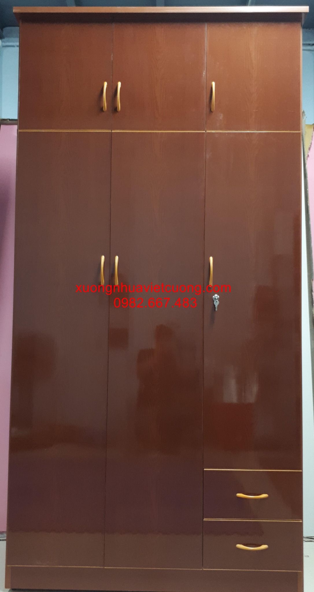 TỦ NHỰA ĐÀI LOAN 3 BUỒNG TA3107