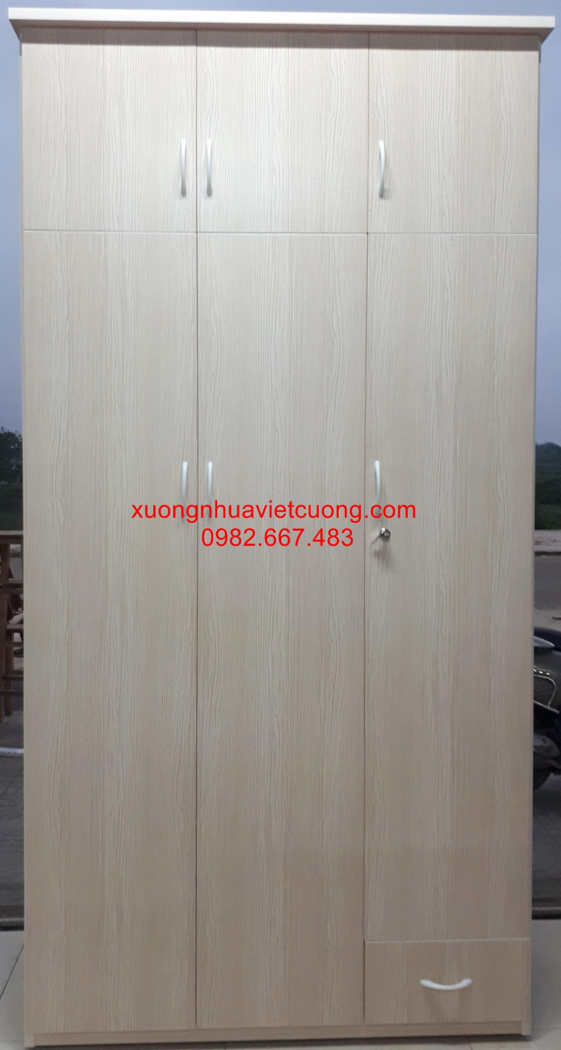 TỦ NHỰA ĐÀI LOAN 3 BUỒNG TA3105